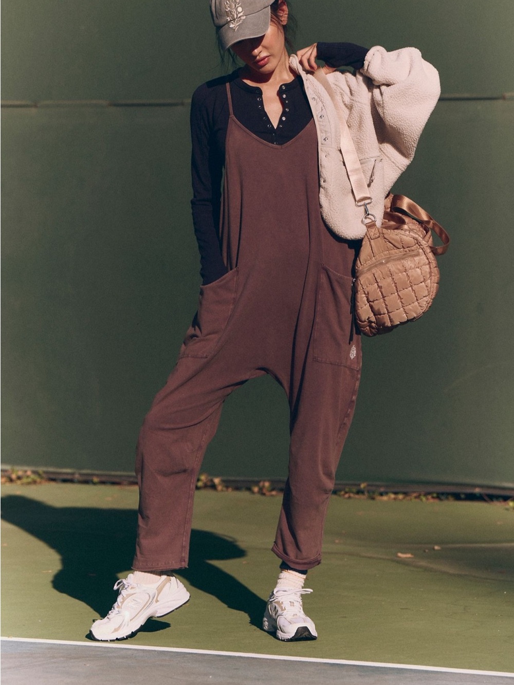 Hot Shot Onesie Waffle Knit
